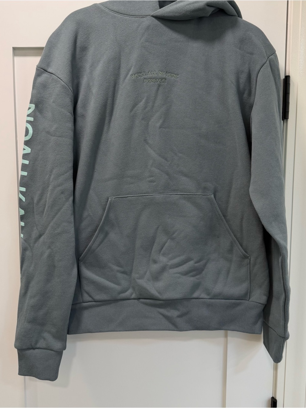 Women’s Pullover Hoodie in Slate Blue
